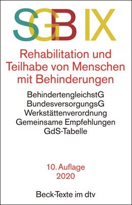 Sozialgesetzbuch (SGB) IX. Rehabilitation und Teilhabe behinderter Menschen